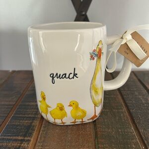 Dunn QUACK Mama Duck And Duckling Mug Farmline Farmhouse NEW